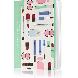 NWT Clinique x Kate Spade Blank Page Journal Notebook Diary